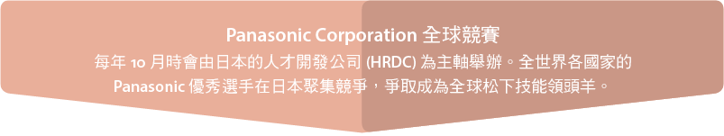 台灣 Panasonic 集團技能競賽-全球競賽